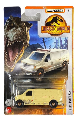 Matchbox 1/64 Jurassic World Dominion Ford Panel Van Unica