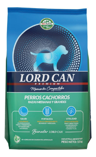 Alimento Balanceado Lord Can Cachorro Mediano Y Grande 20kg