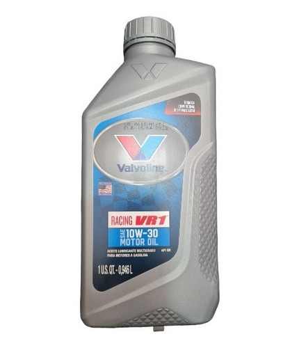 Aceite 10w30 Mineral Racing , Marca Valvoline 