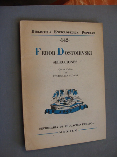 Libro Fedor Dostoievski , Selecciones  , Biblioteca Enciclop