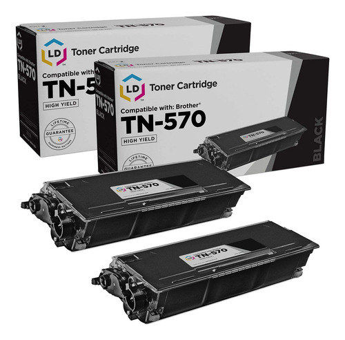 Ld Products Cartucho De Tóner Compatible Con Brother Tn570.