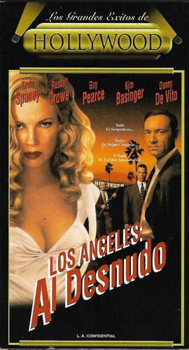 Los Angeles Al Desnudo Vhs Russell Crowe Kim Basinger