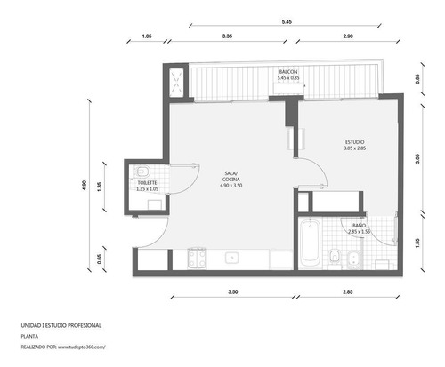 Imagen 29 de 30 de Venta · Villa Crespo · Departamento · 2 Ambientes · A Estrenar · Apto Blanqueo
