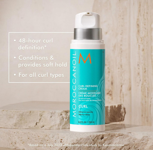 Moroccanoil Curl Shampoo & Acond 250m & Crema Def Rizo 250ml