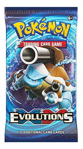 Paquete De Refuerzo Pokémon Tcg Xy Evolutions Con 10 Cartas