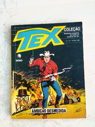 Tex Coleção 1ª Série - A Mão Vermelha E Outras Aventuras De Faroeste Por Giovanni Bonelli - Português Globo Edição 1987 (Usado)