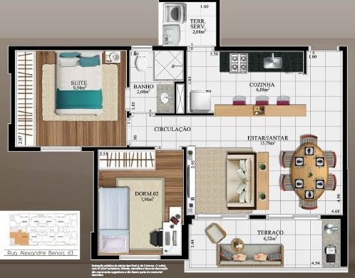 Imagem 10 de 13 de Apartamento À Venda No Bairro Vila Andrade - São Paulo/sp - O-20244-33661