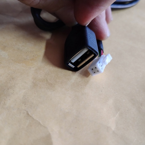 Chicote Conector Cabo Usb Central Multimídia Chinesa 4 Pinos