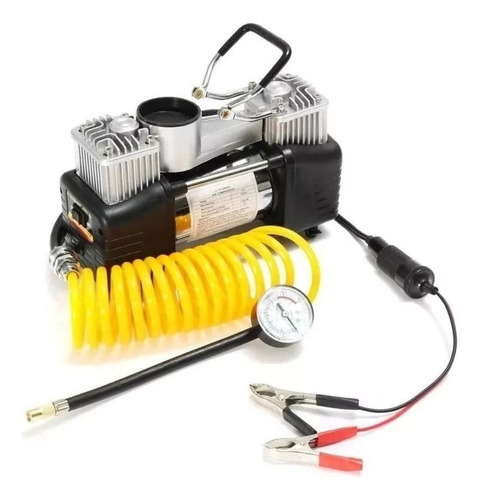 Inflador Neumáticos 12v Doble Cilindro 2 En 1 - Inflador N