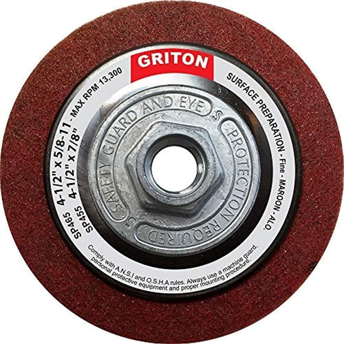Griton Sp465 Hub Rueda De Preparacion De Superficies Finas