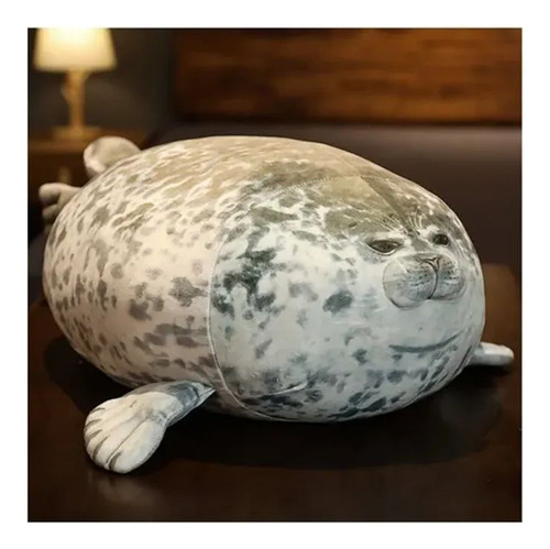 Foca Peluche 40cm + 4 Foquitas Bebes