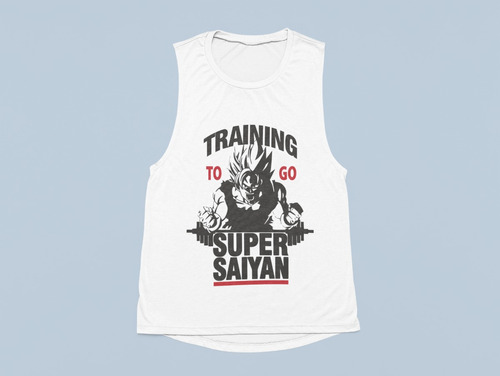 Musculosa De Goku Super Saiyan Dragon Ball Gym