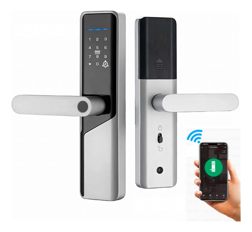 Cerradura Smart Inteligente Chapa Biometrica Digit. Wifi X12