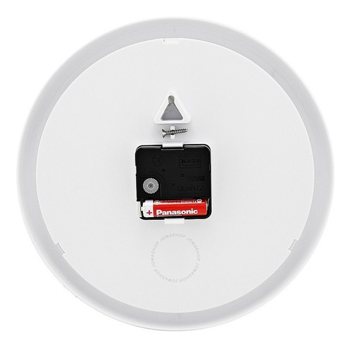 Imagen 4 de 6 de Reloj De Pared Casio Análogo Iq01 Blanco 25 Cm