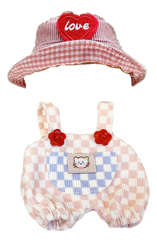 2 Piezas De Ropa Labubu Felpa Para Traje Labubu