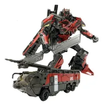 Comprar Transformers Sentinel Prime Camión De Bomberos Deformable