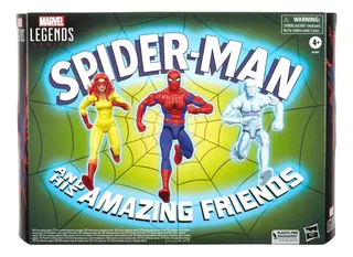 Marvel Legends Series Spiderman And His Amazing Friends