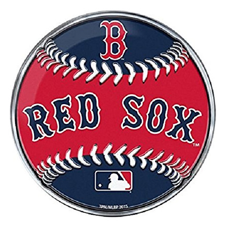 Team Promark Mlb Boston Red Sox Aluminim Del Color Del Emble