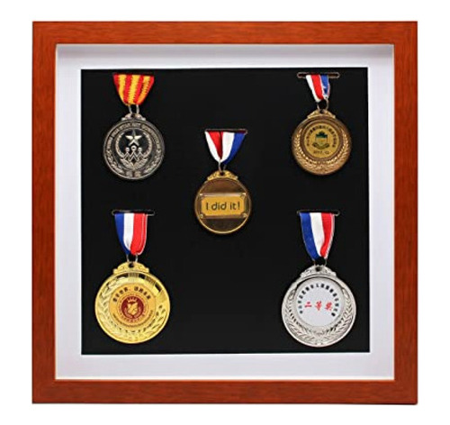 Marco De Exhibición De Medallas De Maratón-caja De Exhibic
