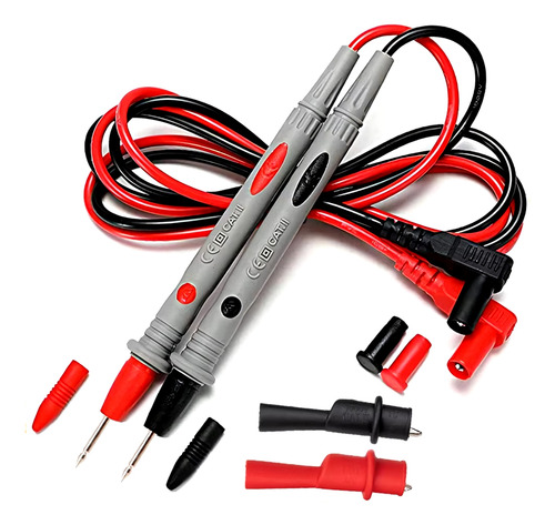 Puntas De Multimetro Con Cocodrilos 20a 1000v