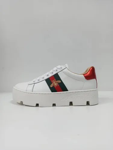 Tenis Zapatillas Gucci Ace Con Plataforma Mujer Env o gratis