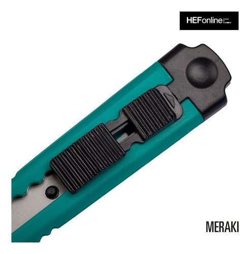 Cutter Trincheta De Plastico 9mm Meraki X 60 Unidades