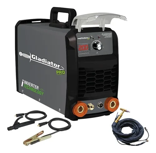 comprar Soldadora Inverter Dual Tig+electrodo 200amp Alta Frecuencia Color Gris Oscuro Frecuencia 50hz