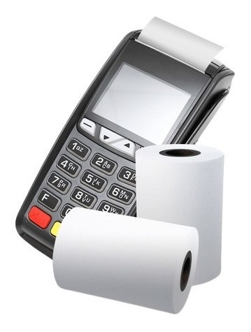 Imagen 2 de 2 de Papel Termico 57x40 Mm (10 Rollos)