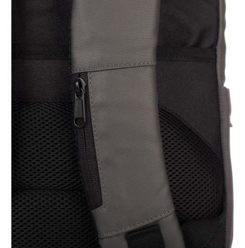 Mochila Formal Ejecutiva Gris Portalaptop Wilys Diseño De La Tela Liso