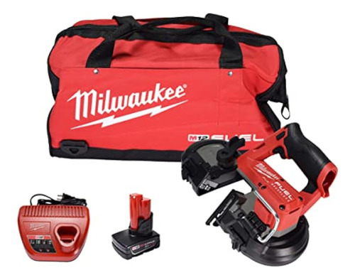 Milwaukee 2529-21xc M12 Fuel Kit Xc De Sierra De Cinta Compa