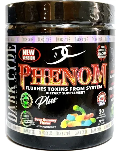 Phenom Pré Treino 180g D M A A - Dark Cyde Importado Fda