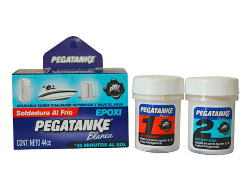 Kit Pegatanke Epoxi Blanco  44cc