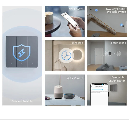 Sonoff M5 Interruptor Smart Wifi - 3 Teclas Fisicas