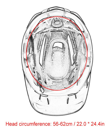 Imagen 8 de 10 de Casco Lixada Ultraliviano Para Bicicleta De Montaña
