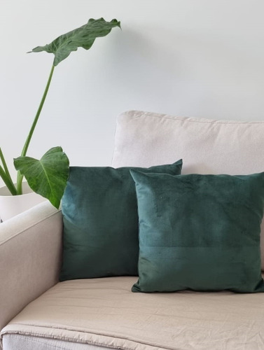 Almohadon Pana Sintetica Antimancha 40 X 40 Lavable