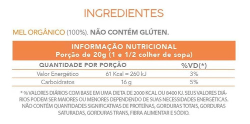 Mel Orgânico Flormel 250g