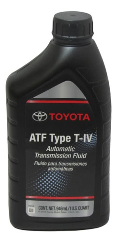 Óleo Câmbio Automático Toyota Atf Type T Iv