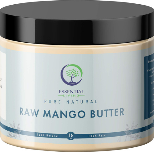 Essential Living: Mantequilla De Mango Sin Refinar  Para Ba