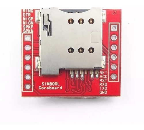 Imagen 4 de 6 de Modulo Celular Gsm Gprs Sim800l Sim800 Antena Electroship