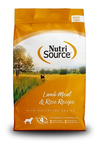 Nutri Source Lamb Meal & Rice Recipe ( Cordero ) 2,27kg