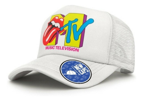 Gorra Trucker Retro Mtv Music Logo Musica Urbano New Caps