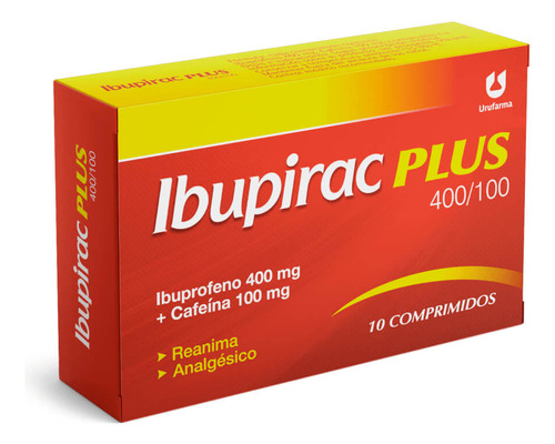 Ibupirac Plus 400/100 X 10 Comprimidos