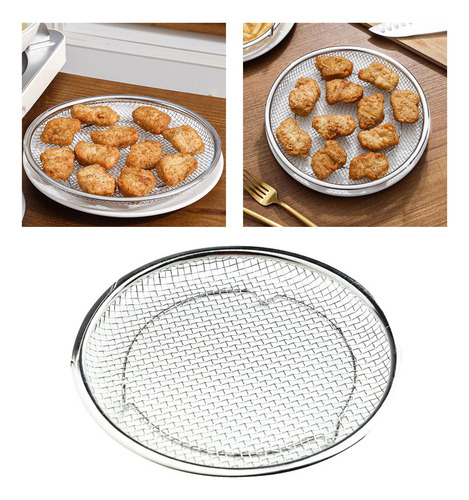 2 Colador Para Escurridor De Frituras, Cesta Para 18 Cm