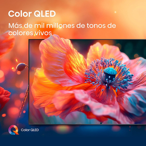 Hisense Pantalla Qled 4k De 50 50qd6qv Vidaa U Compatible Con Alexa ,dolby Vision Atmos, Escalado Ia A 4k, Hdmi, Lan, Wifi. Control De Voz. Bluetooth. (2025) Free Hdmi Cable 4k