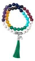 Comprar Japa Mala Contador Códigos Sagrados 7 Chakras Cuarzos 
