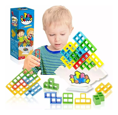 Juego Balanced Game Stacked High Toy Development Brain Math
