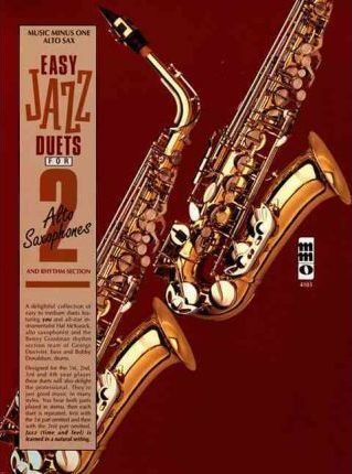 Easy Jazz Duets : For 2 Alto Saxophones And Rhyt (original)