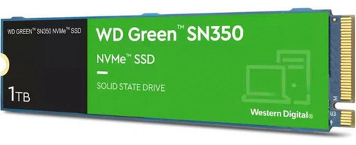 Ssd Interno 1tb Wd Green Sn350 Verde M.2 2280