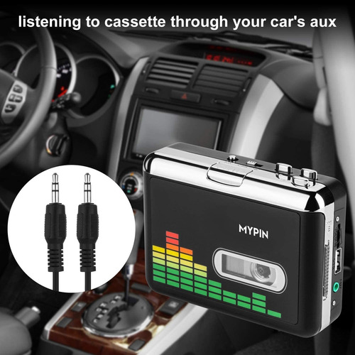 Conversor Mypin, Cassette A Mp3, Portátil, Con Audífonos