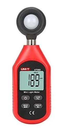 comprar Medidor De Luz Uni-t Ut383 Lux Meter Lúmenes Iluminación Dig